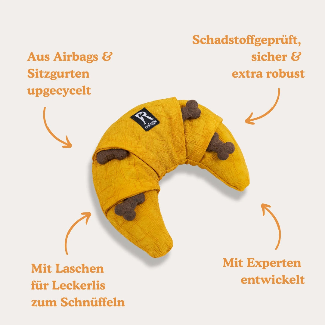 Redoggo Croissant – Für clevere Hunde mit Spürnase