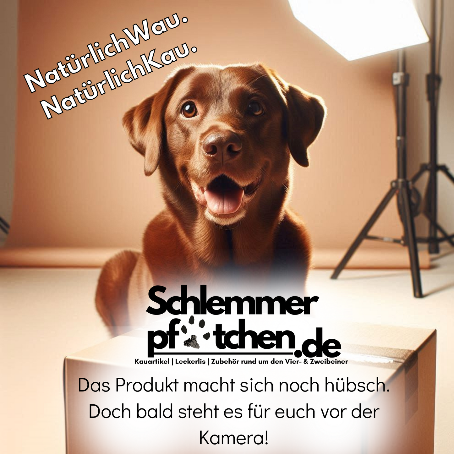 Kau-Locken (Pferd) - 100% Natur in 2 Größen