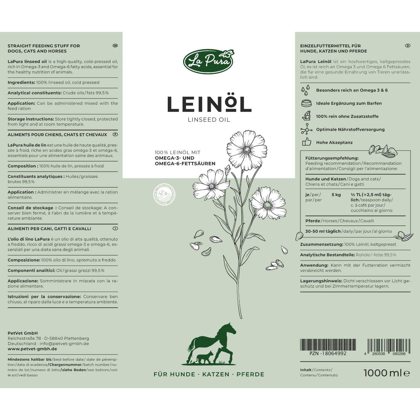 LaPura linseed oil