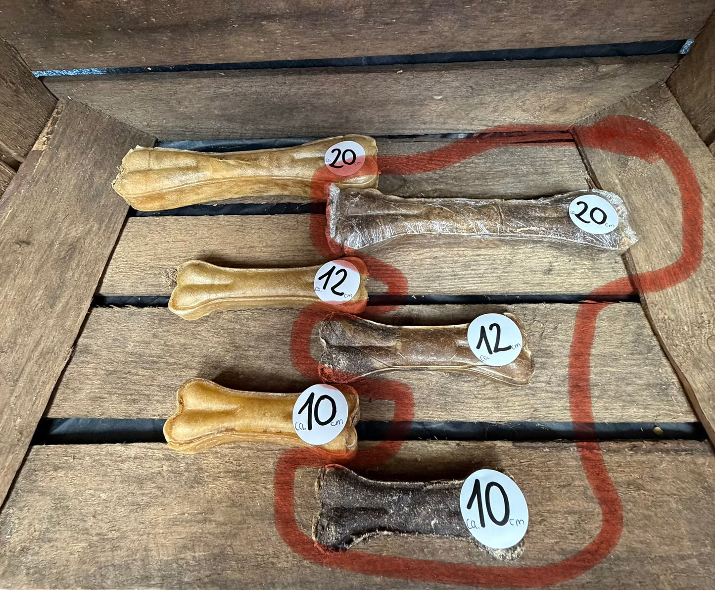 Rinderpansen (Kauknochen)