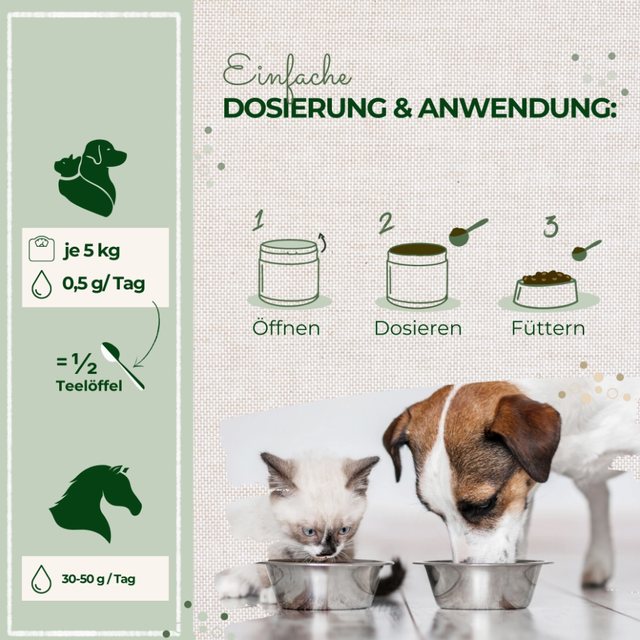 Bierhefe für Hunde, Katzen und Pferde (LaPura) 250g
