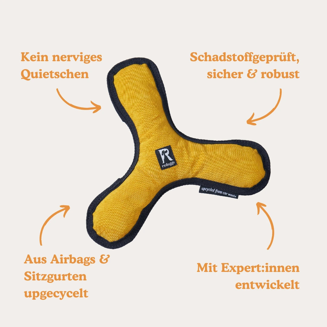 Bumerang Hundespielzeug - Produktdetails