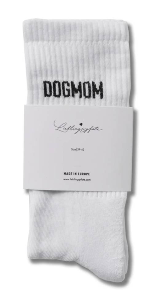 "DOGMUM" socks white