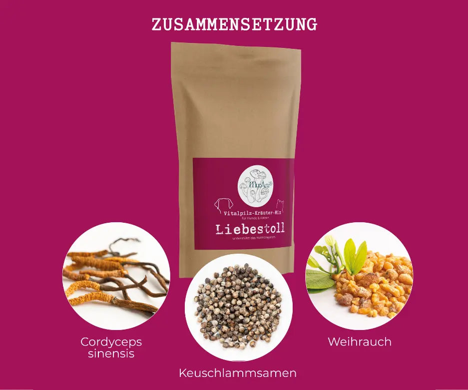 Liebestoll-mycani-zusammensetzung