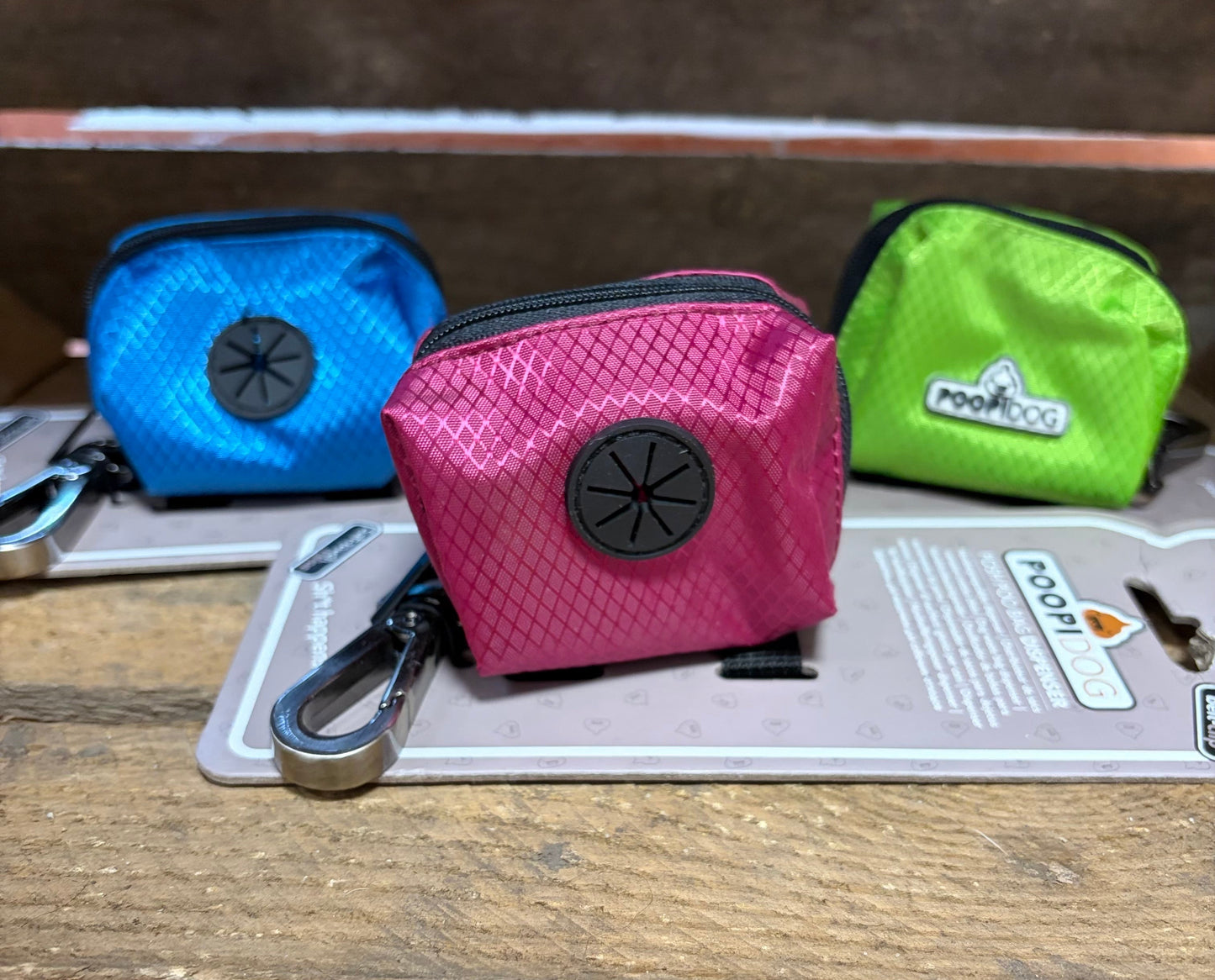 Poopidog Hundekotbeutelspender Nylon: violett (beerenfarbend)