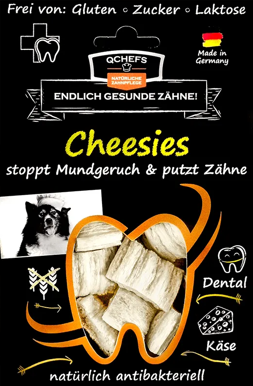 Cheesies - der leichte Snack mit Biss