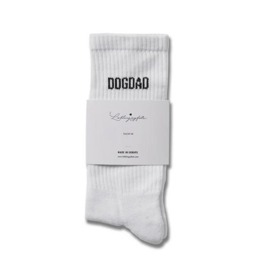 "DOGDAD" Socken weiß