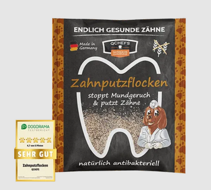Zahnputzflocken "Papier" (Großpackung/Nachfüllpackung)