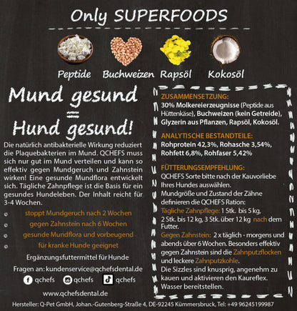 Sizzles Zahnpflege Hund - QChefs Dental