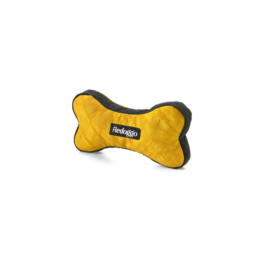 Knochen Hundespielzeug aus Upcycling-Airbag