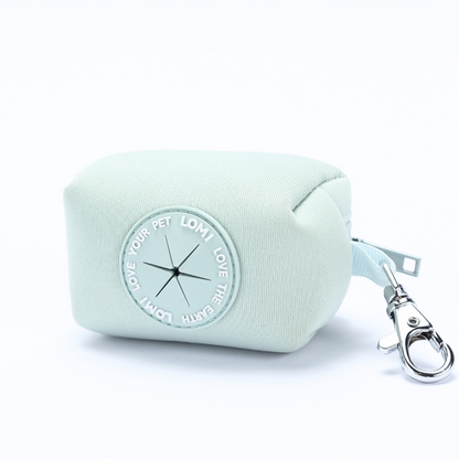 Compostable dog waste bags with scent &amp; holder