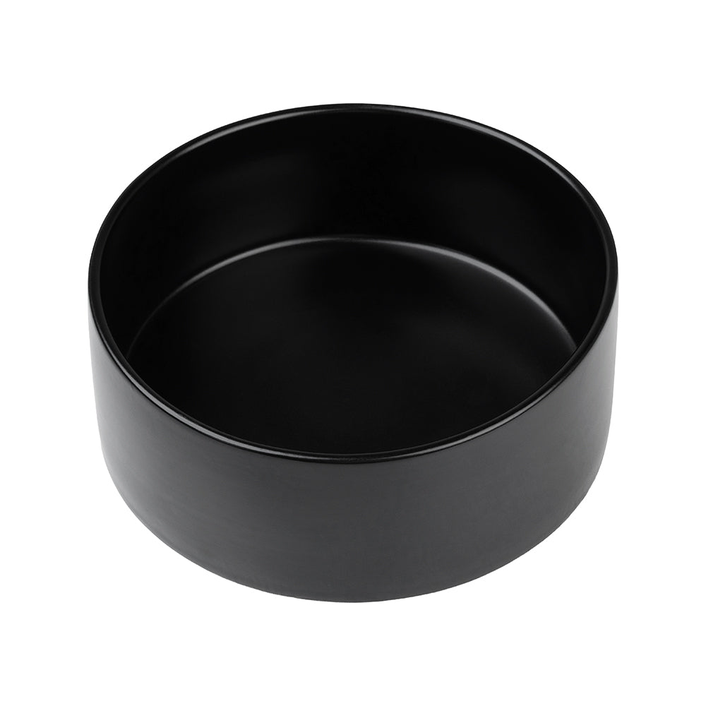 Keramik-Futternapf für Hunde – Schwarz / Medium Ø 17 cm