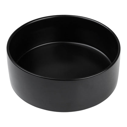 Keramik-Futternapf für Hunde – Schwarz / Large Ø 21 cm