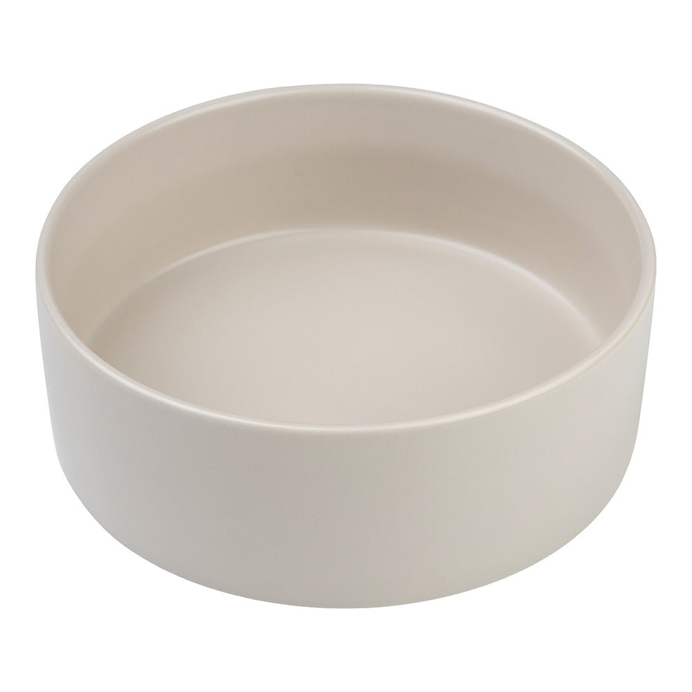 Keramik-Futternapf für Hunde – Champagner / Large Ø 21 cm