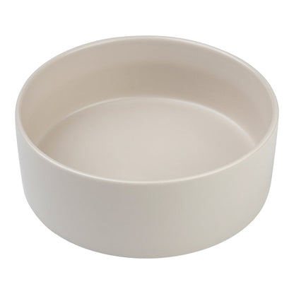 Keramik-Futternapf für Hunde – Champagner / Large Ø 21 cm