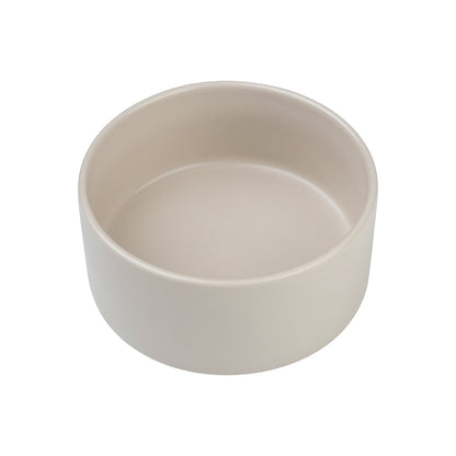 Keramik-Futternapf für Hunde – Champagner / Small Ø 14 cm