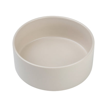 Keramik-Futternapf für Hunde – Champagner / Medium Ø 17 cm